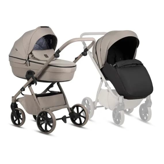 Коляска універсальна 2в1 Tutis Uno6+ Essential 1602172 Taupe фото 2