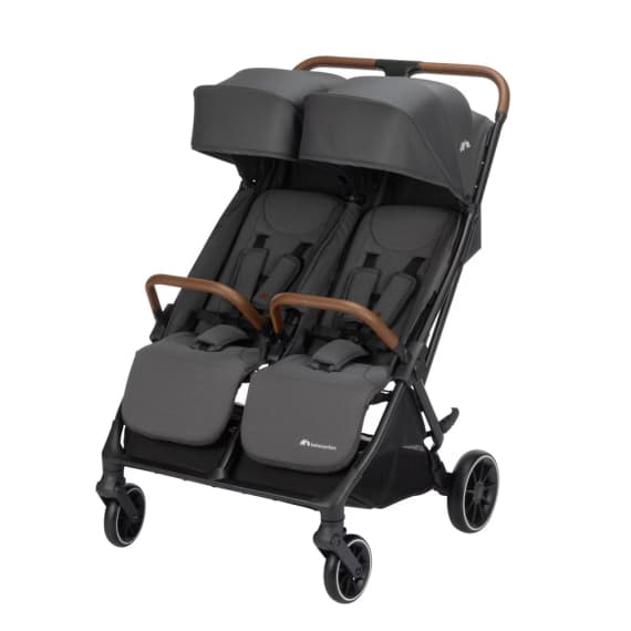 Коляска для двійні Bebe Confort Mane 1316153210 Mineral Graphite