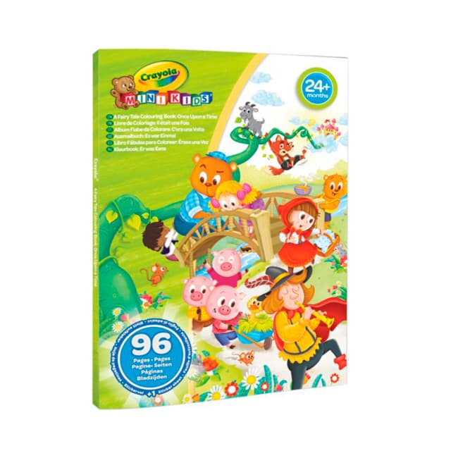 Розмальовка Crayola Mini Kids Улюблені казки 25-1081