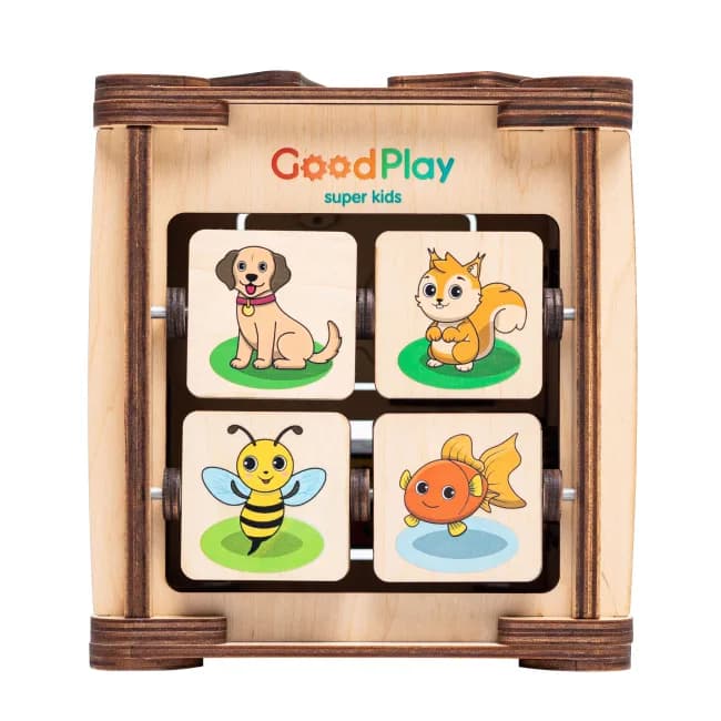 Іграшка розвиваюча Good Play Бізікубик Перші кроки К102 фото 6