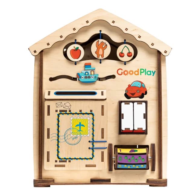 Іграшка розвиваюча Good Play Бізікубик Мудрець з LED підсвічуванням B104Е фото 4