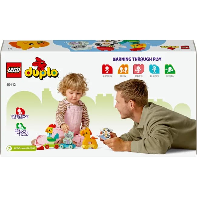 Конструктор Lego Duplo Потяг тваринок 19дет 10412 фото 7