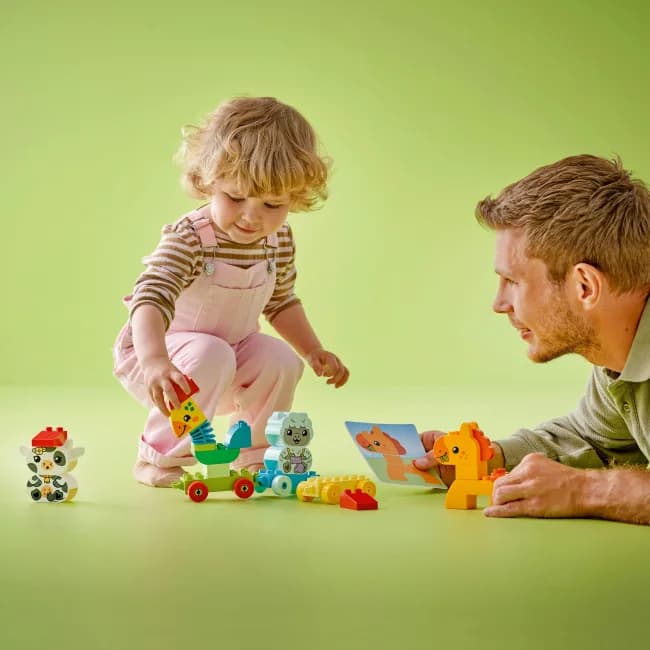 Конструктор Lego Duplo Потяг тваринок 19дет 10412 фото 6