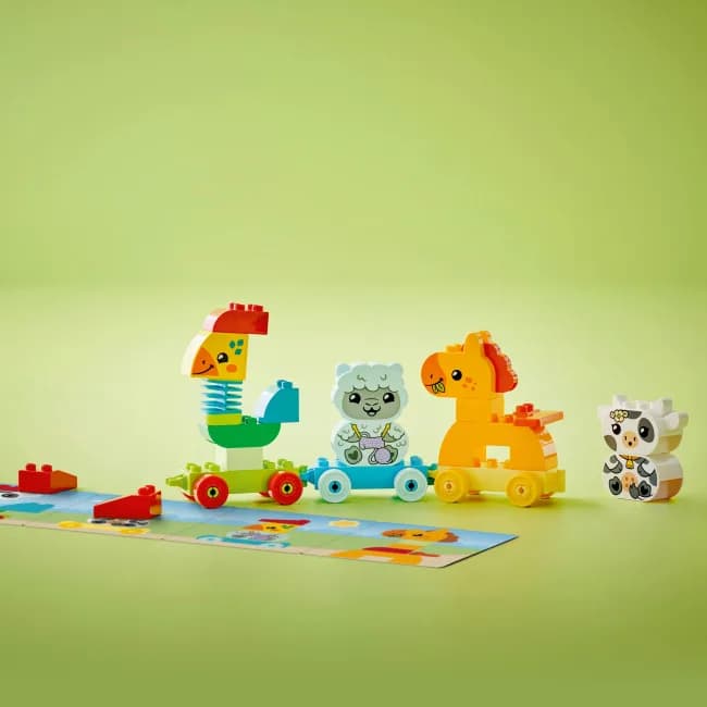 Конструктор Lego Duplo Потяг тваринок 19дет 10412 фото 3