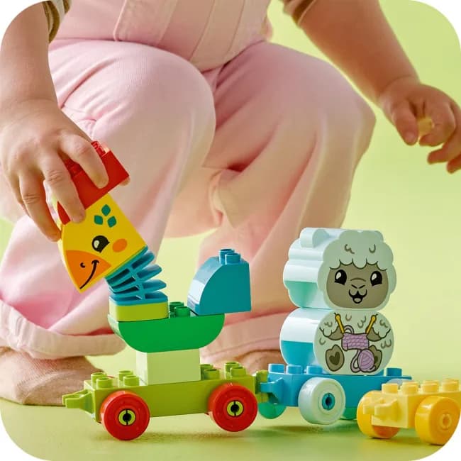 Конструктор Lego Duplo Потяг тваринок 19дет 10412 фото 4