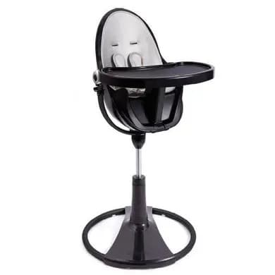 Стільчик для годування Bloom Fresco Noir lunar silver E10535-BB\E10516-LSL