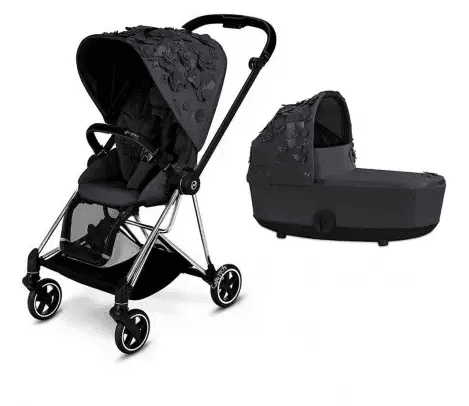 Коляска універсальна 2в1 Cybex Mios 4.0 Simply Flowers Grey/Chrome Black 522000801/2