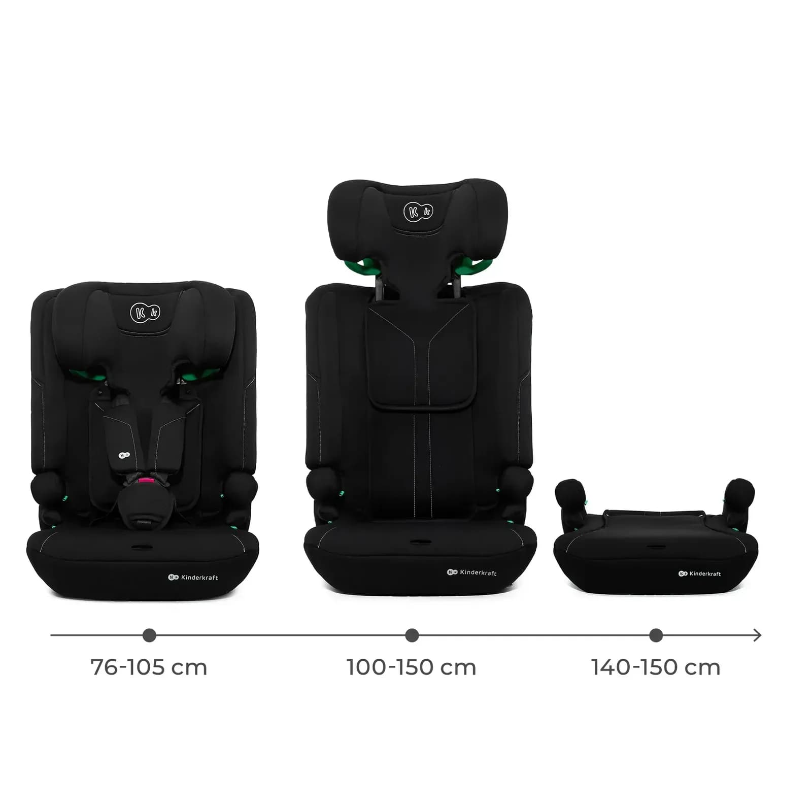 Автокрісло Kinderkraft i-Comfy i-Size KCICOM00BLK0000 Black фото 2