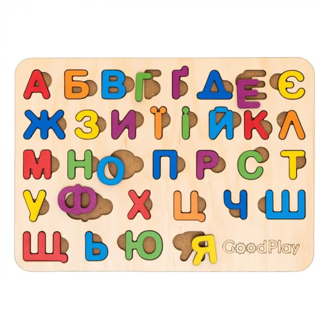 Рамка-вкладиш Good Play Абетка веселка PS-4-005