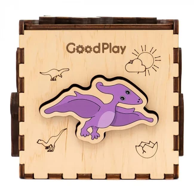 Сортер-куб Good Play ДиноСвіт CUB-4-010 фото 3