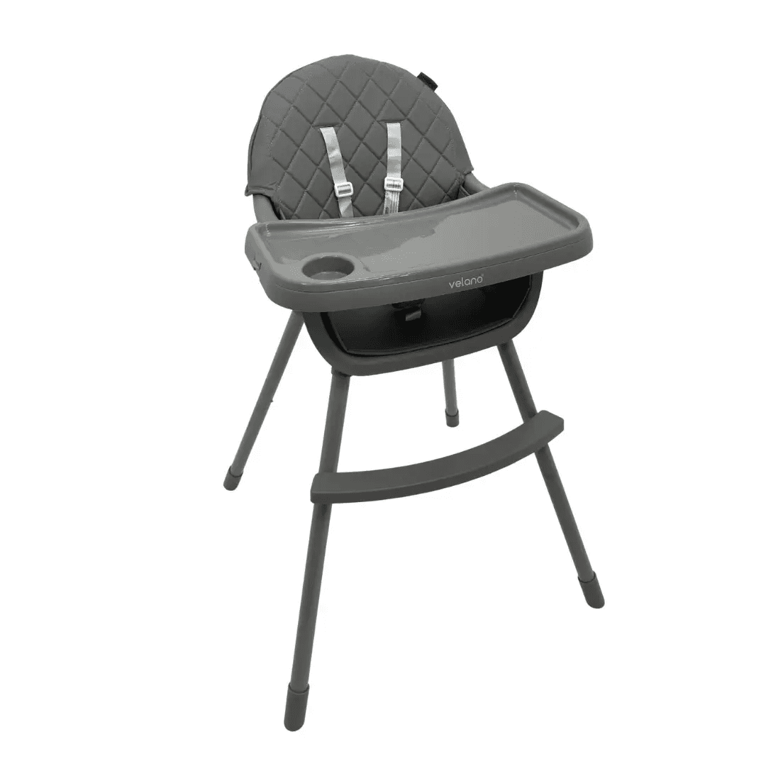 Стільчик для годування 2в1 VELANO Evo 45685 grey