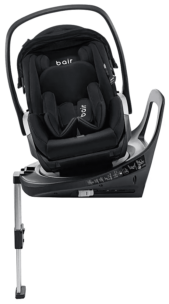 Автокрісло Bair Shuttle with Relax Base 360 i-size Iso-fix SRB-01 total black 681936
