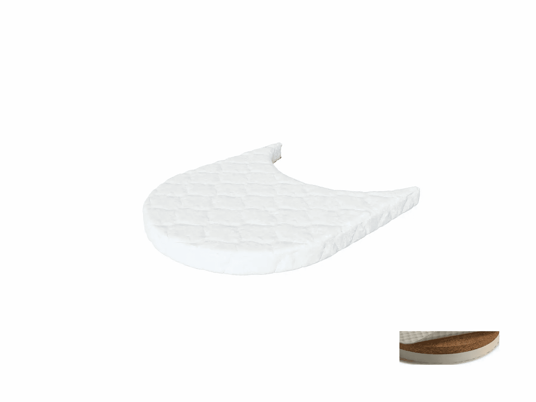 Матрац-півмісяць IngVart Smart Bed Oval 60х65 см 6017273