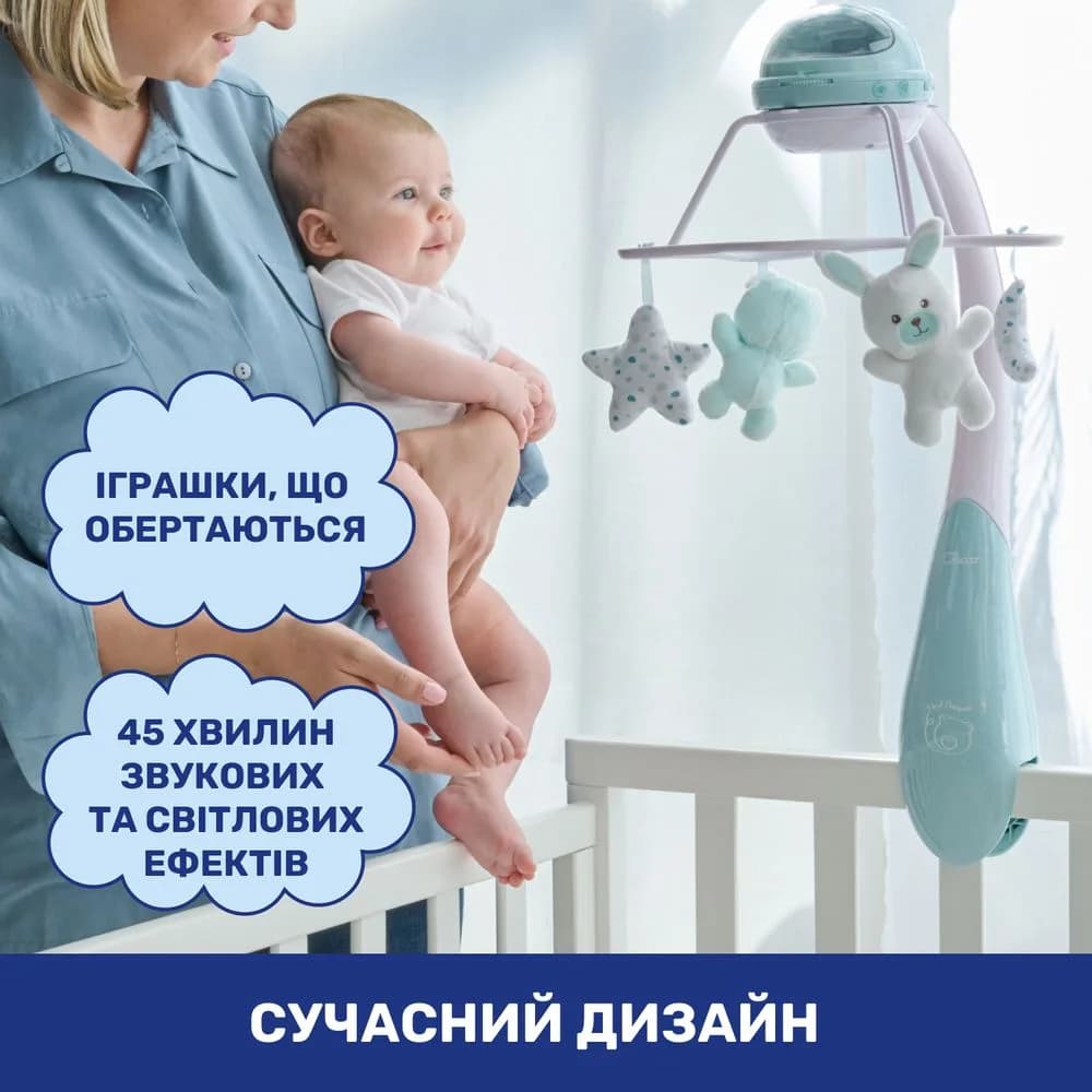 Мобіль Chicco 3в1 Веселка 11041.10 фото 8