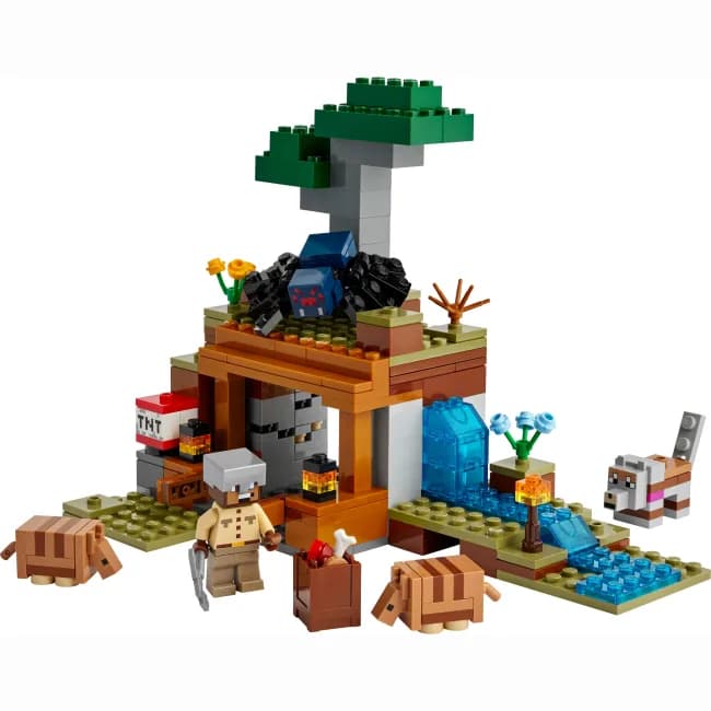 Конструктор Lego Minecraft Шахтна експедиція Броненосець 247дет 21269 фото 2