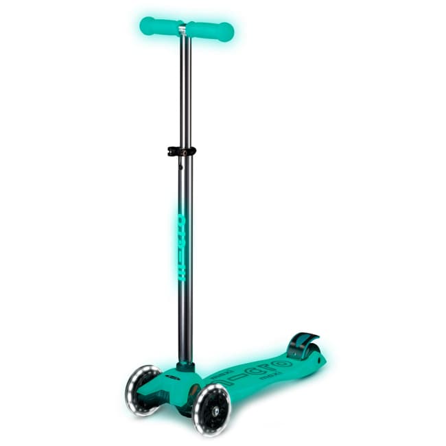 Самокат 3-х колісний Micro Maxi Deluxe Glow LED MMD365