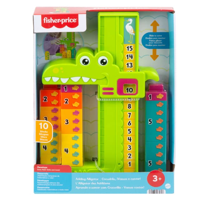 Іграшка розвиваюча Fisher-price Яскравий алігатор Вчимося разом JCT13