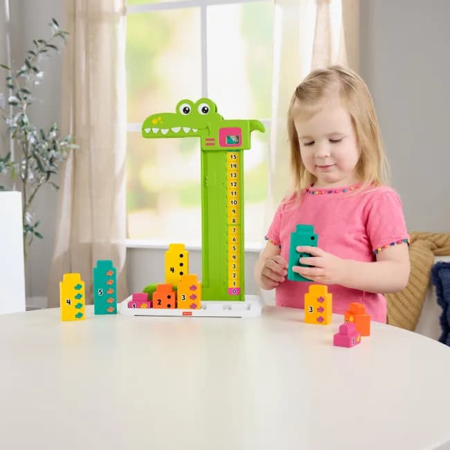 Іграшка розвиваюча Fisher-price Яскравий алігатор Вчимося разом JCT13 фото 4 Іграшка розвиваюча Fisher-price Яскравий алігатор Вчимося разом JCT13 фото 4