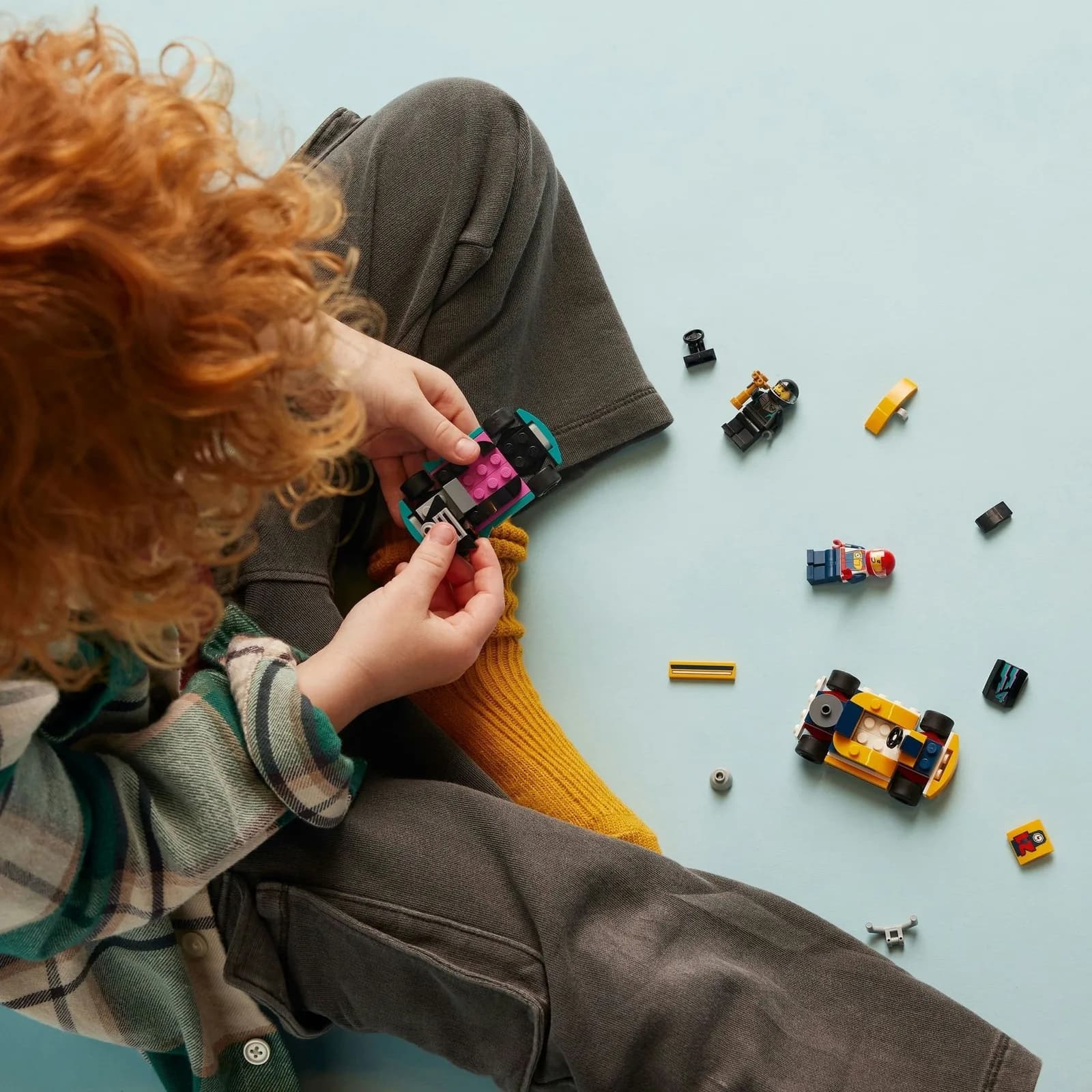 Конструктор Lego City Картинг і гонщики 99дет 60400 фото 4