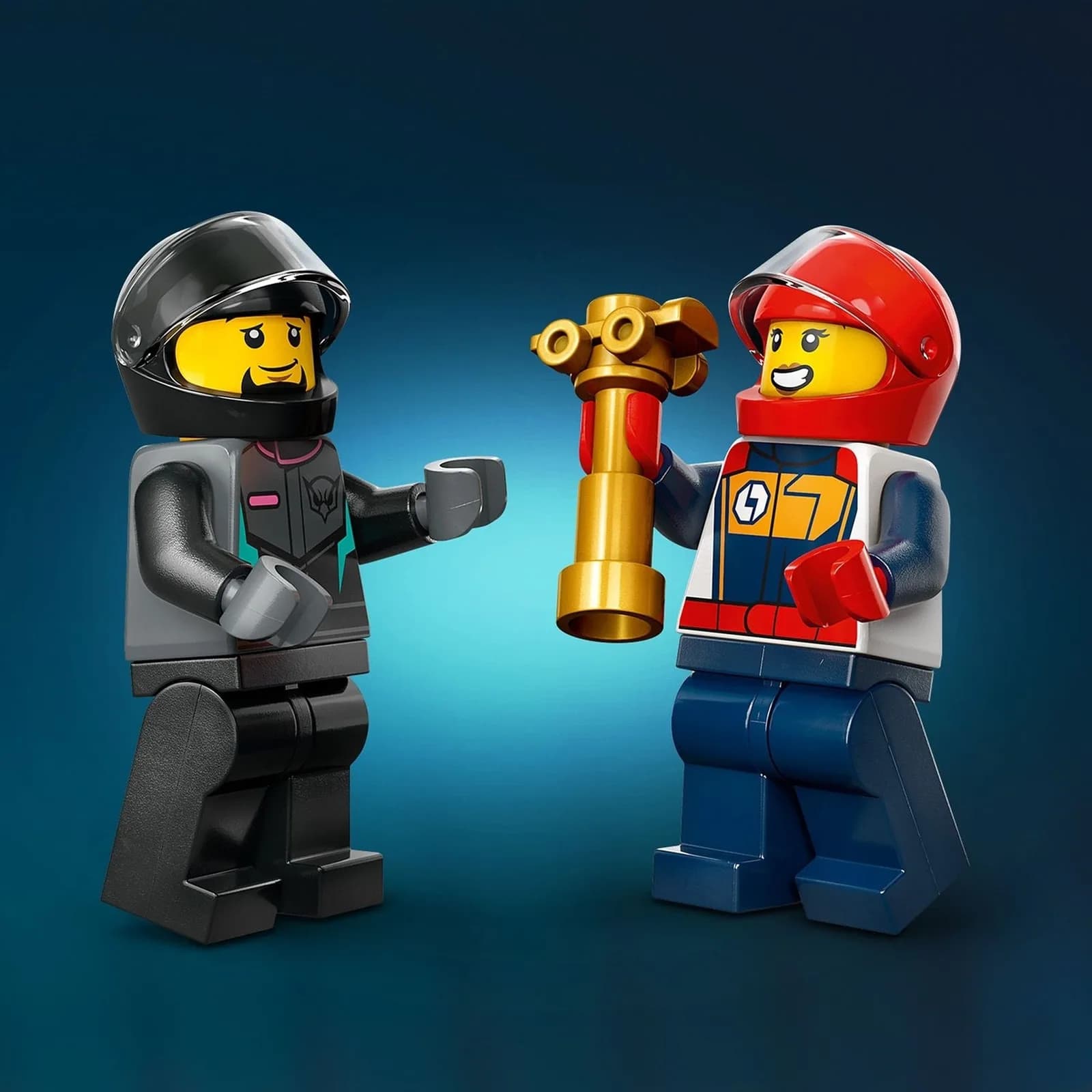 Конструктор Lego City Картинг і гонщики 99дет 60400 фото 3