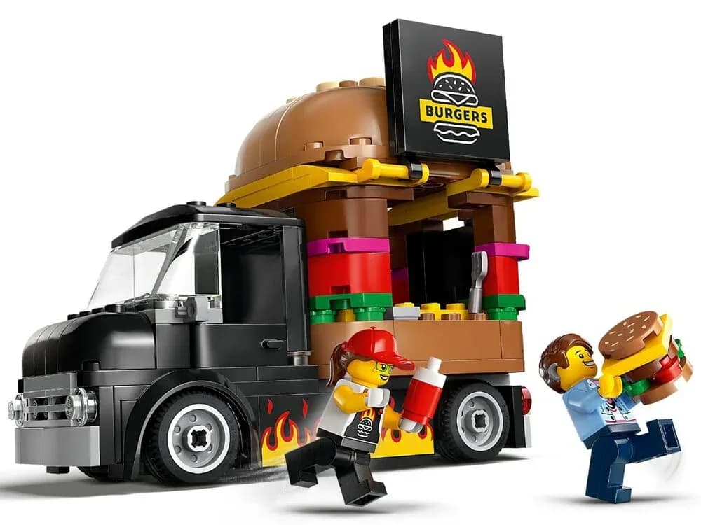 Конструктор Lego City Вантажівка з гамбургерами 194дет 60404 фото 2