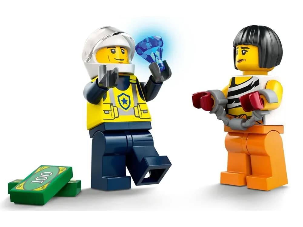 Конструктор Lego City Переслідування маслкара на поліцейському автомобілі 213дет 60415 фото 7