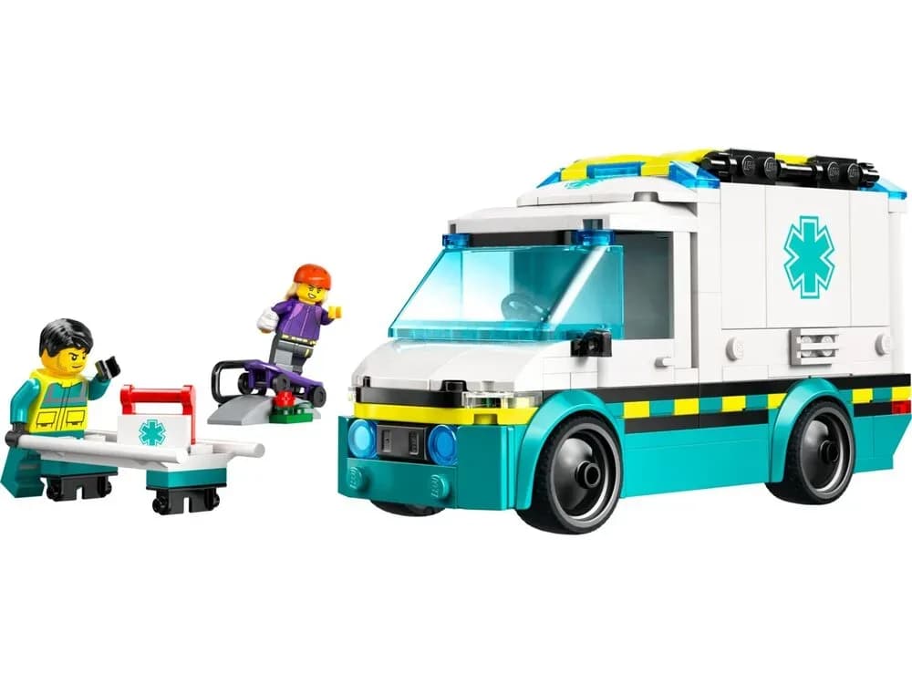 Конструктор Lego City Швидка допомога 184дет 60451 фото 3
