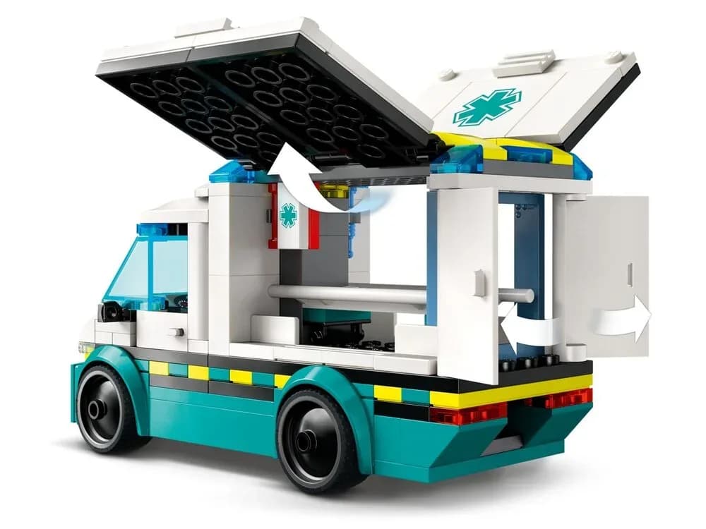 Конструктор Lego City Швидка допомога 184дет 60451 фото 5