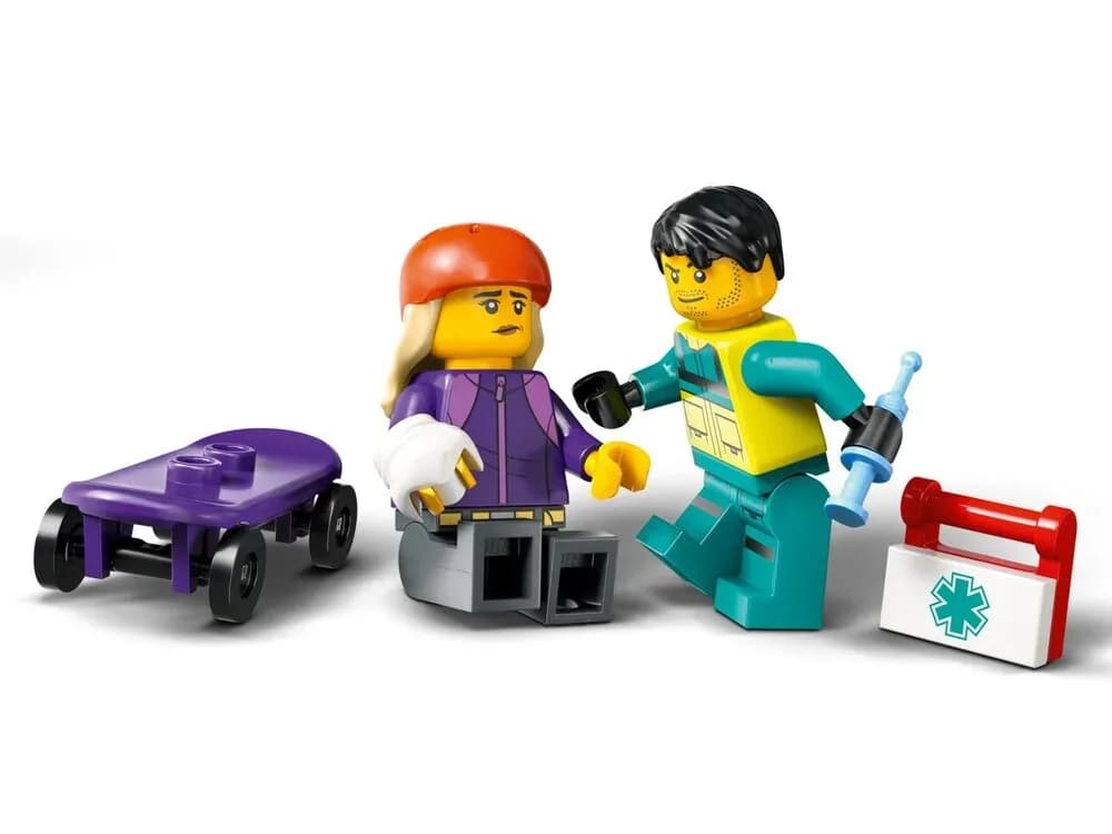 Конструктор Lego City Швидка допомога 184дет 60451 фото 4