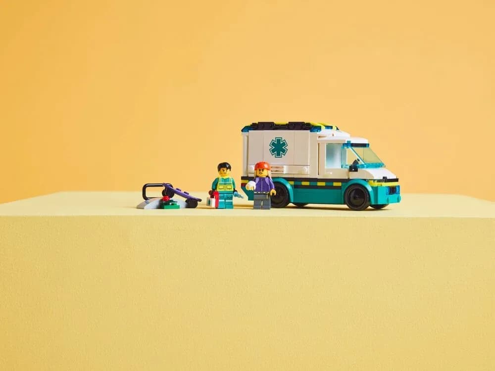 Конструктор Lego City Швидка допомога 184дет 60451 фото 8