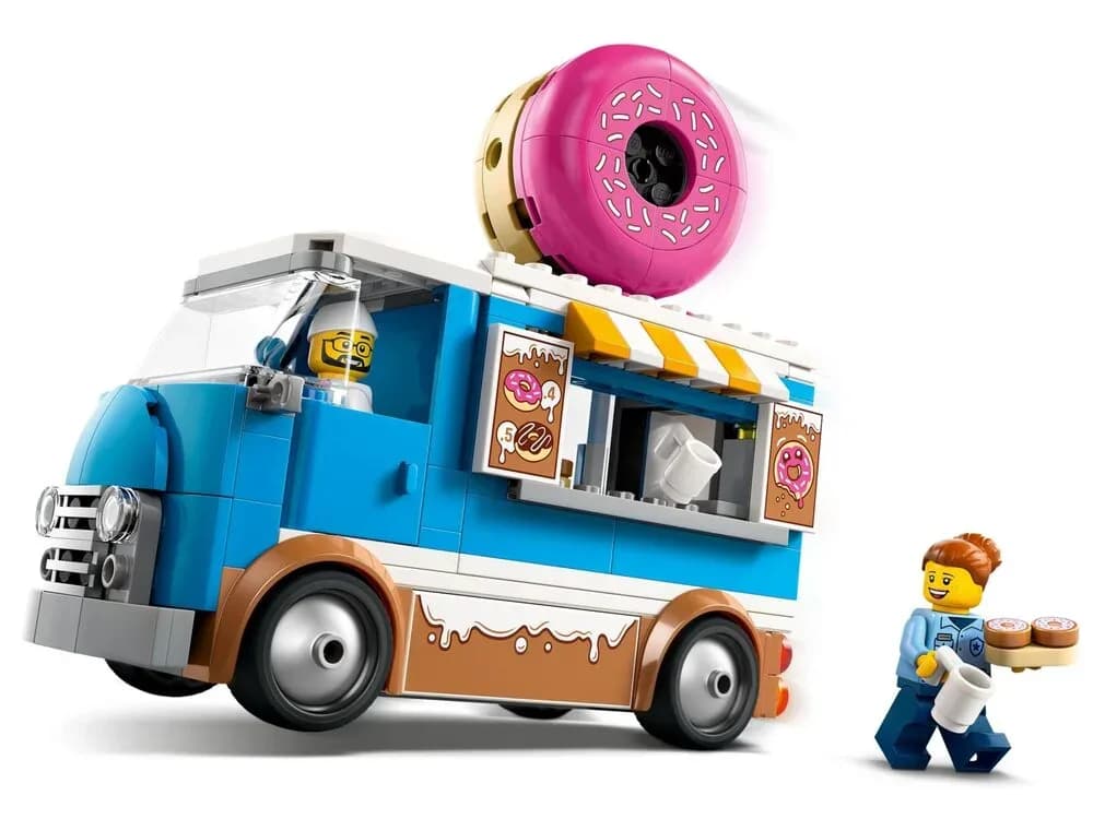 Конструктор Lego City Вантажівка з пончиками 196дет 60452 фото 5