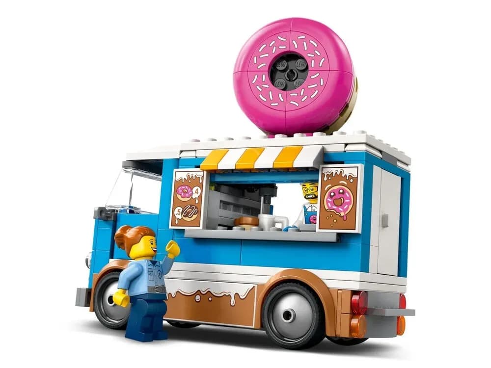 Конструктор Lego City Вантажівка з пончиками 196дет 60452 фото 4