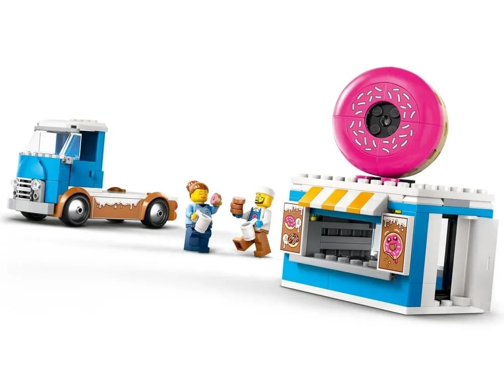 Конструктор Lego City Вантажівка з пончиками 196дет 60452 фото 7