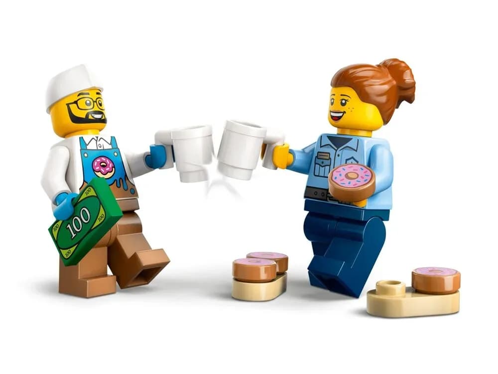 Конструктор Lego City Вантажівка з пончиками 196дет 60452 фото 2