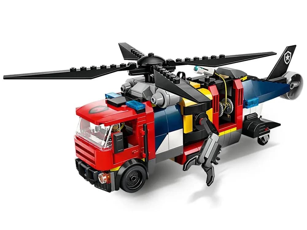 Конструктор Lego City Ремікс вертольотів, пожежних машин і підводних човнів 874дет 60462 фото 5