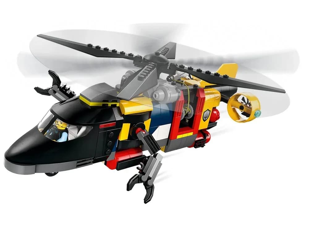 Конструктор Lego City Ремікс вертольотів, пожежних машин і підводних човнів 874дет 60462 фото 7