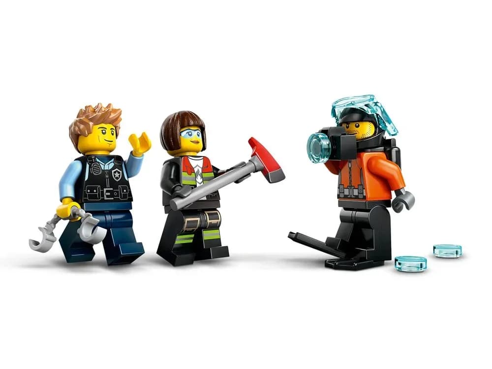 Конструктор Lego City Ремікс вертольотів, пожежних машин і підводних човнів 874дет 60462 фото 9