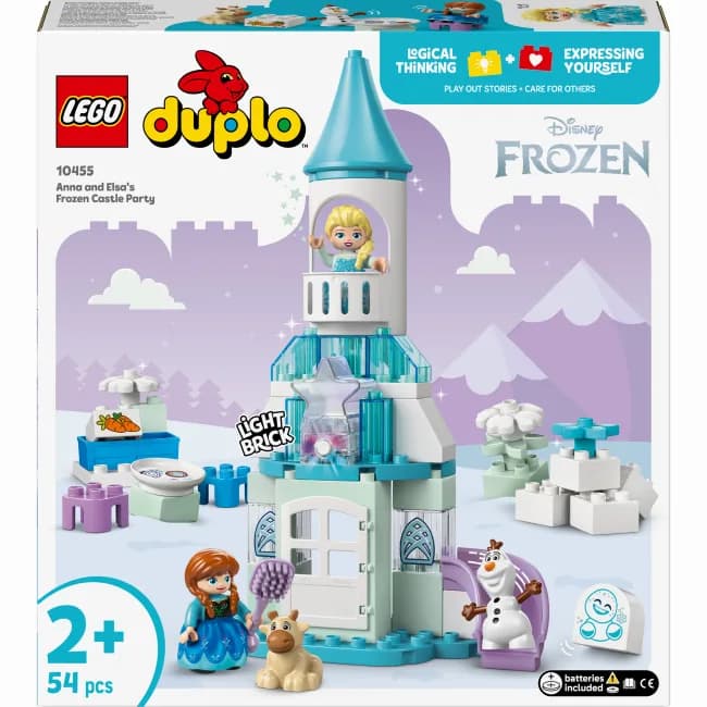 Конструктор Lego Duplo Вечірка у крижаному палаці Ельзи та Анни 54дет 10455 фото 2