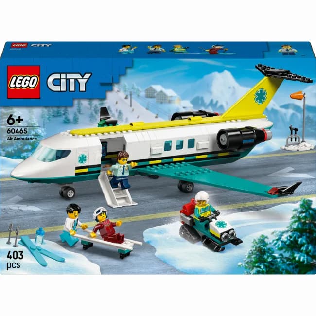 Конструктор Lego City Літак швидкої допомоги 403дет 60465 фото 2 Конструктор Lego City Літак швидкої допомоги 403дет 60465 фото 2