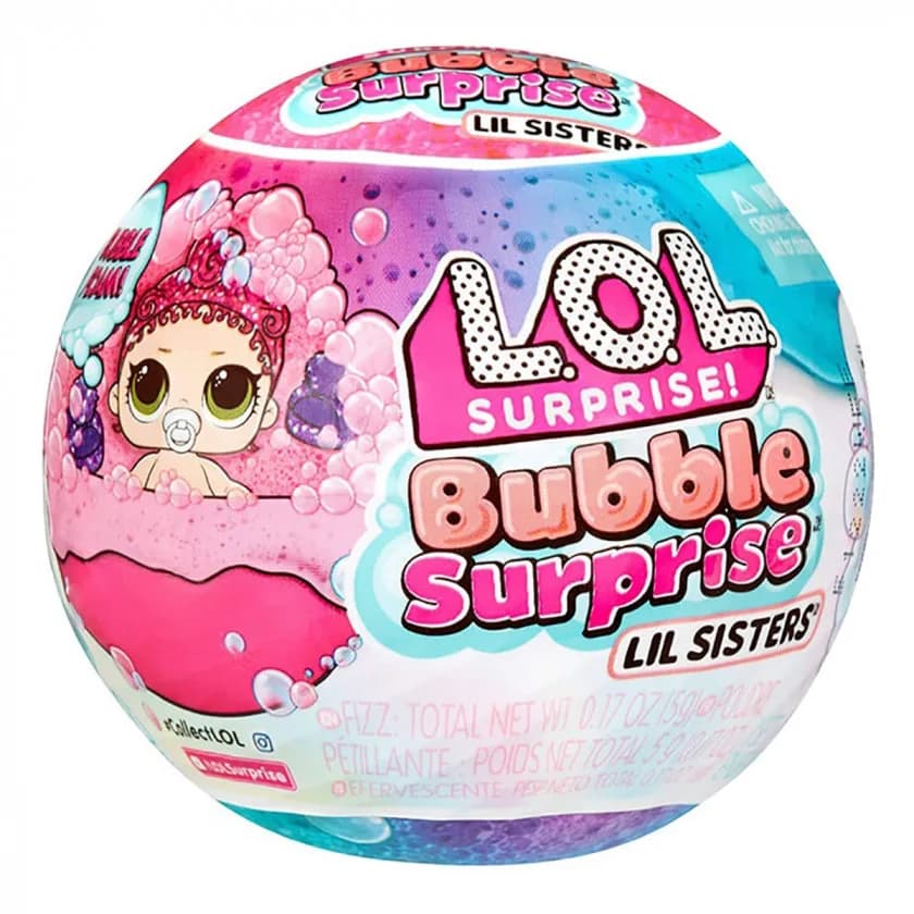Набір з лялькою LOL Surprise Color Change Bubble Surprise Сестрички 119791 фото 2