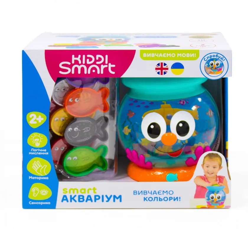 Іграшка навчальна Kiddi Smart Smart-Акваріум 207659 фото 9