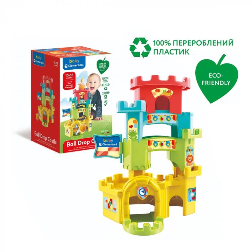 Іграшка розвиваюча Clementoni Вежа з кульками 17226 фото 2
