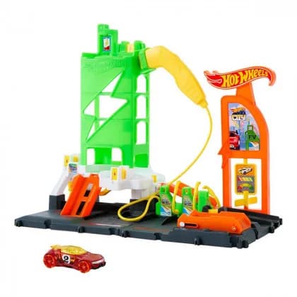 Набір ігровий Hot Wheels Заправна станція для суперзарядки HTN79 фото 2
