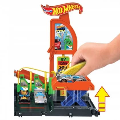 Набір ігровий Hot Wheels Заправна станція для суперзарядки HTN79 фото 4