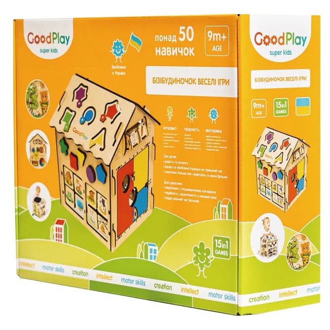 Іграшка розвиваюча Good Play Бізібудиночок Веселі ігри BB-003 фото 2