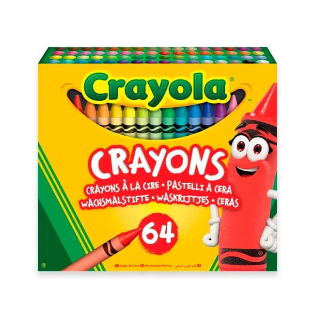 Крейда воскова Crayola 64шт 52-6448 фото 2 Крейда воскова Crayola 64шт 52-6448 фото 2