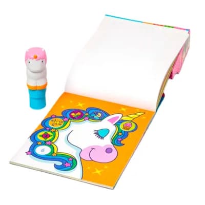 Набір з блокноту та штампу з наліпками Єдиноріг Melissa&Doug SM93205/6074898 фото 2 Набір з блокноту та штампу з наліпками Єдиноріг Melissa&Doug SM93205/6074898 фото 2