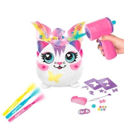 Набір для творчості Canal Toys DIY Airbrush Plush Зроби зачіску Серденько AIR040/2 фото 3 Набір для творчості Canal Toys DIY Airbrush Plush Зроби зачіску Серденько AIR040/2 фото 3