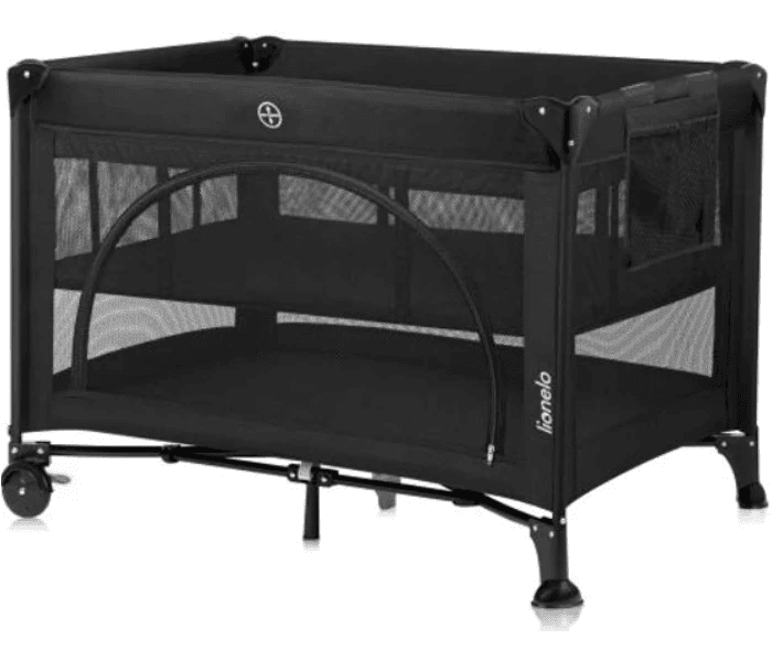Ліжко-манеж Lionelo Laura Black Carbon LO-LAURA BLACK CARBON