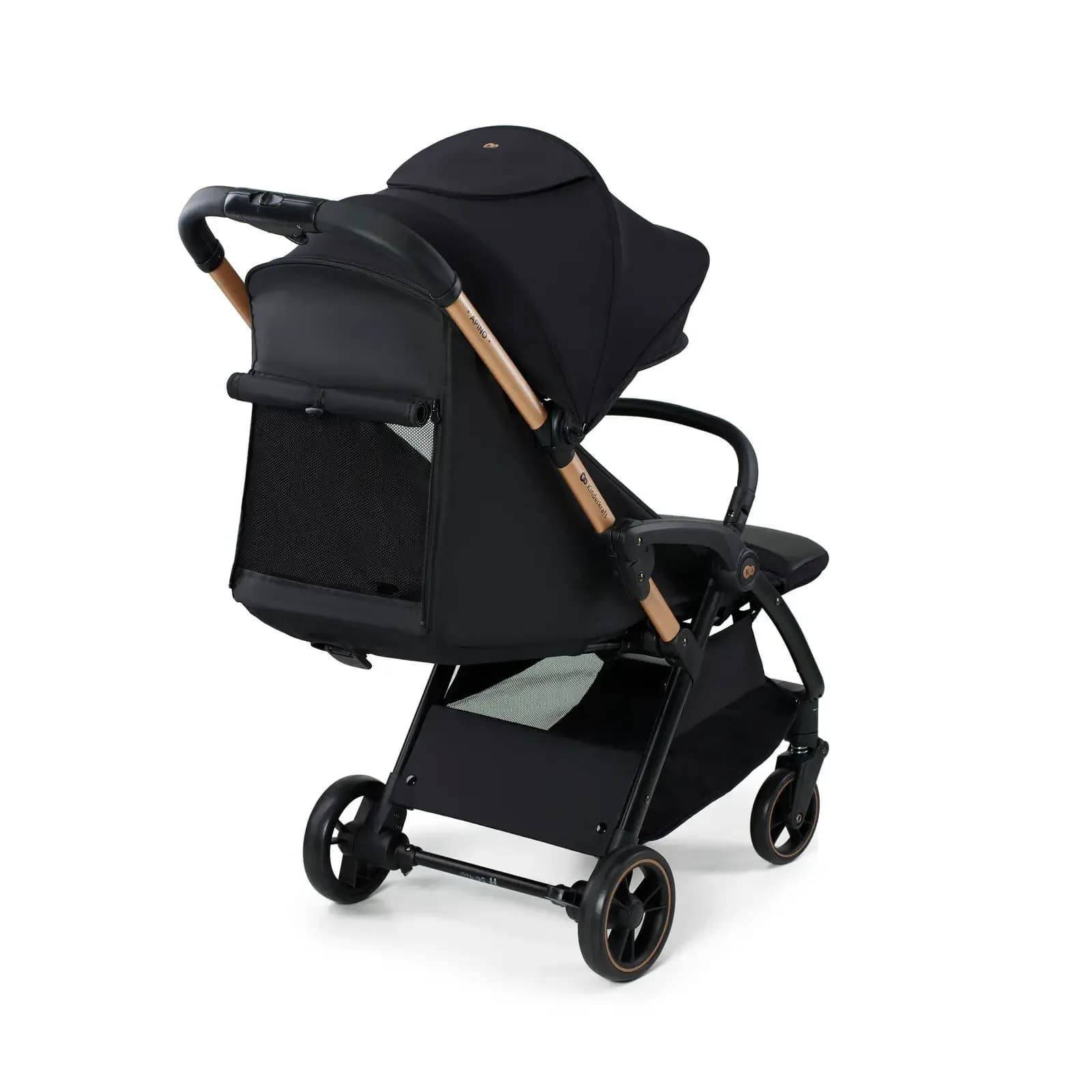 Коляска прогулянкова Kinderkraft Apino KSAPIN00BLK0000 Raven Black фото 4
